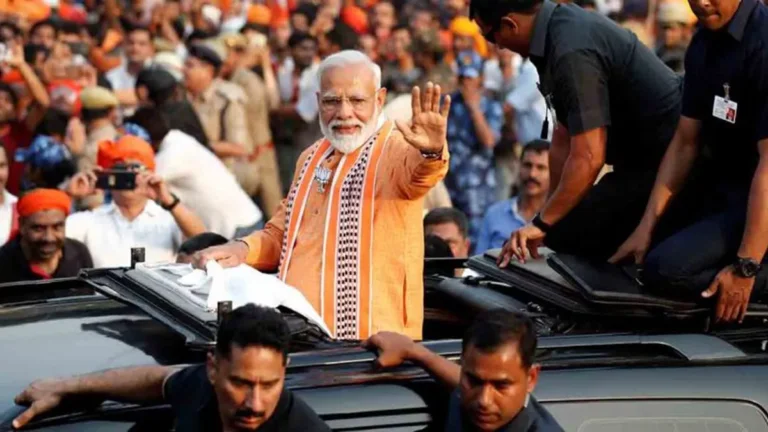 pm modi road show