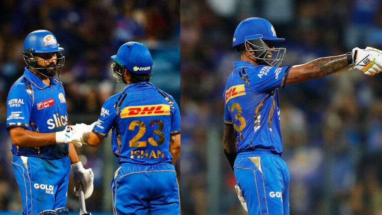 IPL MI vs RCB ishan kishan and suryakumar yadav