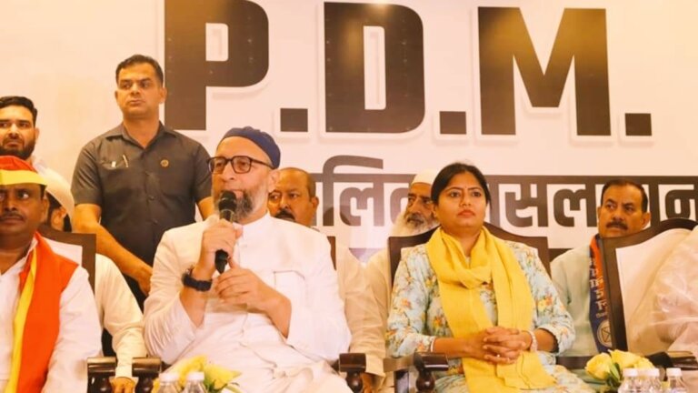 owaisi pallavi patel alliance | lok sabha election | shresth bharat |