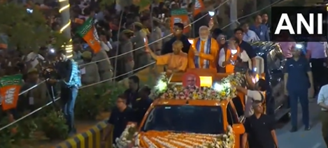 pm modi road show