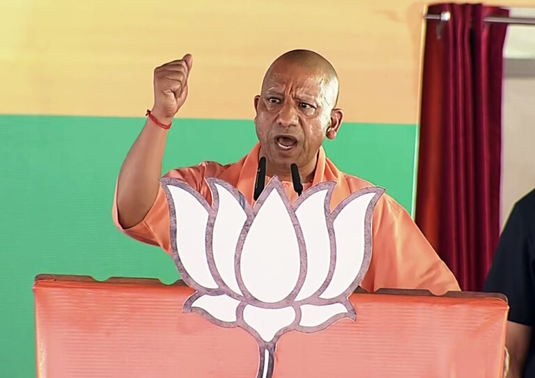 cm Yogi targeted Congress and its allies in 50th year of Emergency imposed during Indira Gandhi government