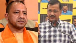 cm yogi Adityanath | Arvind Kejriwal | shreshth uttar pradesh |