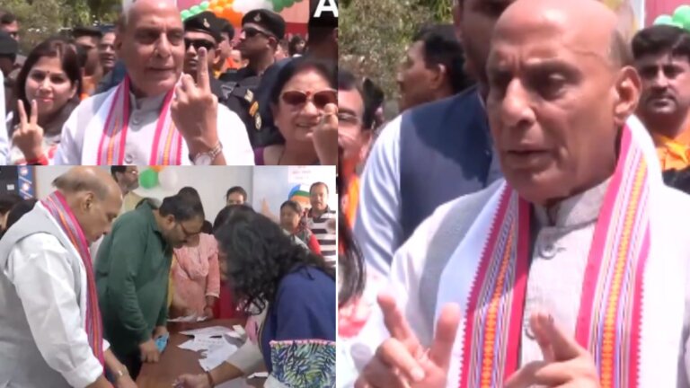 Lok Sabha Election 2024 | fifth Phase Voting | Defence Minister Rajnath Singh | shreshth uttar pradesh |