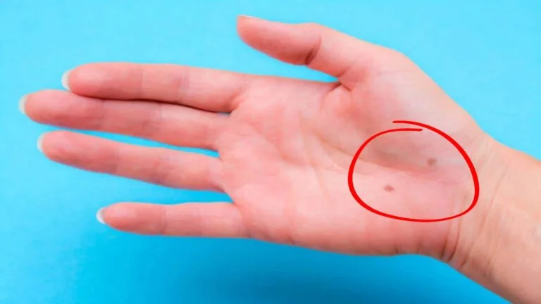 mole on palm what does mole on your palm signify in hindi