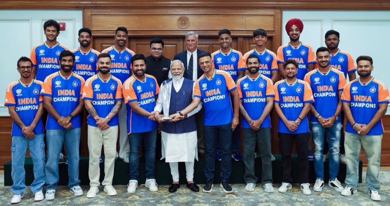 PM Modi | Indian Cricket Team | T-20 Cricket World CUP | Shreshth uttar Pradesh |