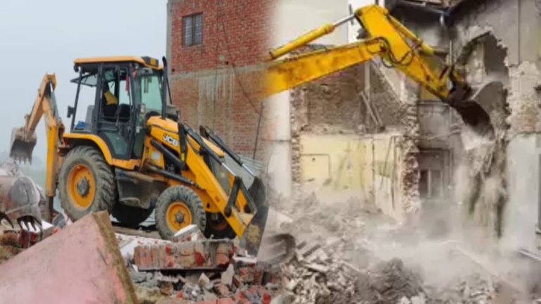 Demolish Illegal Construction Of Rahimnagar | Shreshth uttar Pradesh |