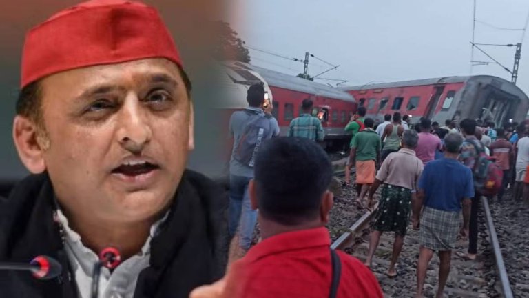 Jharkhand Rail Accident | Akhilesh yadav | Samajwadi Party | Shresth uttar Pradesh |