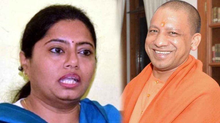 Pallavi Patel Meet CM Yogi Politics intensifies in UP