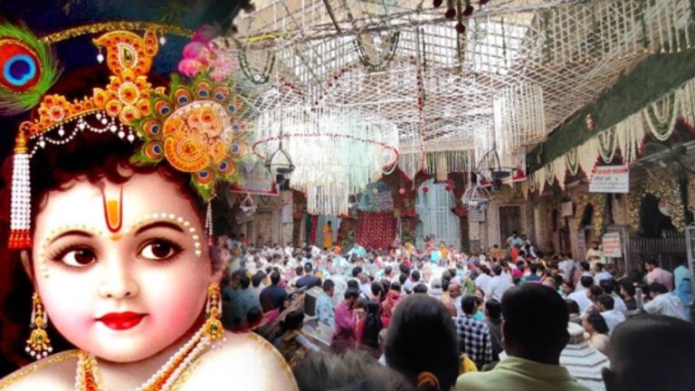 Janmashtami 2024 | Crowd of devotees gathered in temples | Shresth uttar Pradesh |