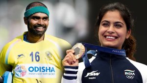 Manu Bhaker and PR Sreejesh India Flagbearer | Paris 2024 Olympic Games | Shresth uttar Pradesh |