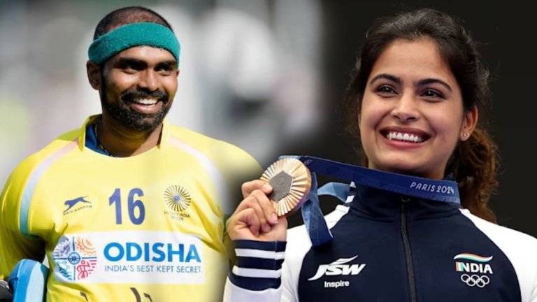 Manu Bhaker and PR Sreejesh India Flagbearer | Paris 2024 Olympic Games | Shresth uttar Pradesh |