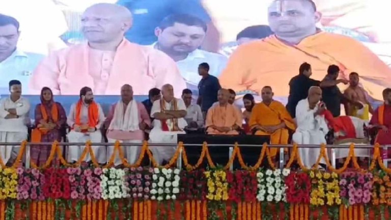 CM Yogi in Ayodhya will consecrate idol of Shri Ram Darbar