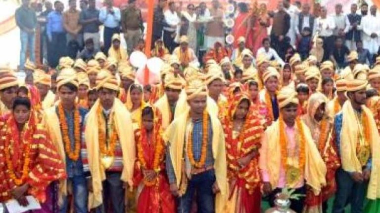 fraud in Chief Minister Mass Marriage Scheme two-children-got-married in uttar pradesh