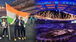 Paris Olympics 2024 Closing Ceremony | Manu Bhaker | PR Sreejesh | India's flagbearer | Shresth uttar Pradesh |