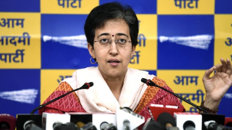 Delhi New CM Atishi Marlena | AAP | Shresth uttar Pradesh |