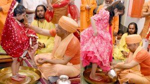 CM Yogi Worshiped On Navami | Shresth uttar Pradesh |