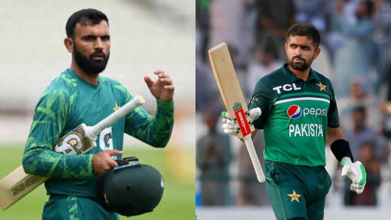 Fakhar Zaman Supporting Babar Azam