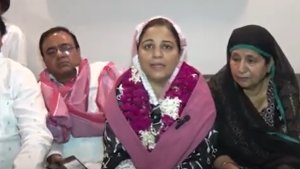 UP By Election 2024 Ticket to Irfan Solanki wife Naseem Solanki from Sisamau seat