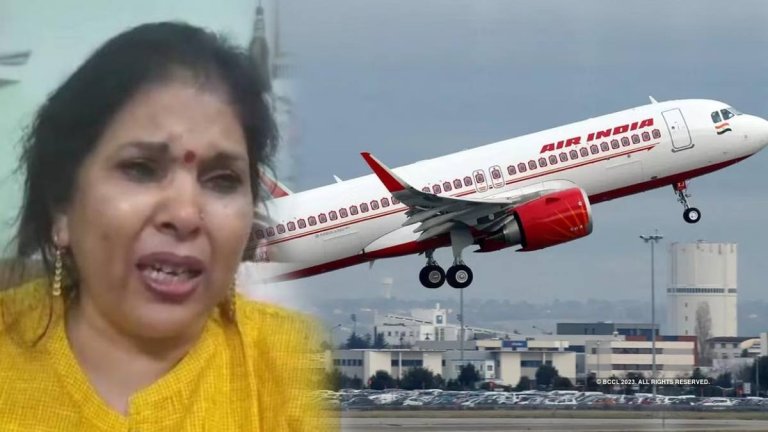 Indecency with elderly woman in Air India flight | Shresth uttar Pradesh |