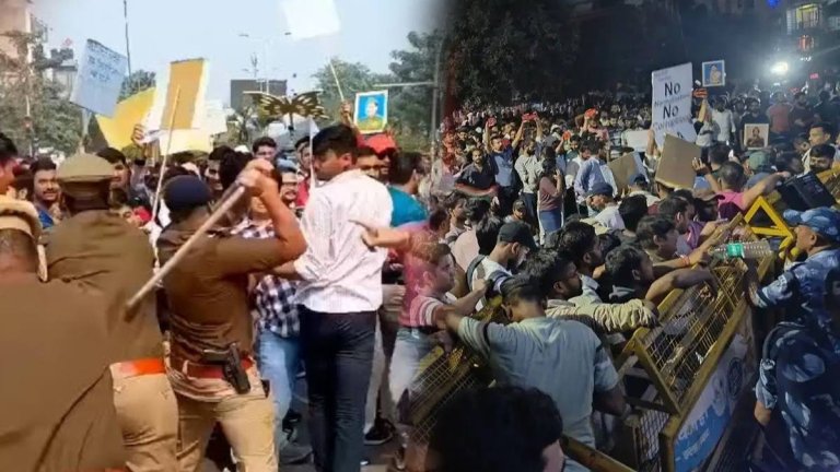 Prayagraj Student Protest | FIR | Uttar Pradesh Public Service Commission | Shresth uttar Pradesh |